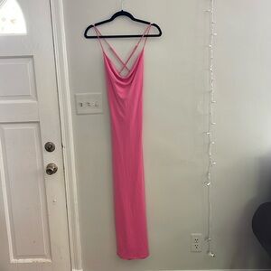 Pink formal dress